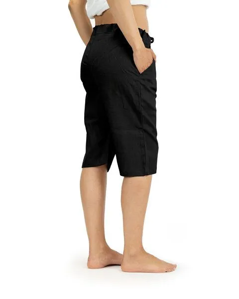 SCHAZAD Leinenshort von SCHAZAD, Schwarz, – Produktbild 2 von 3