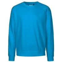 Neutral Neutral® Neutral Sweatshirt Pullover Sweater Pulli 100% GOTS Bio Baumwolle, Saphir blau, – Produktbild 1 von 1