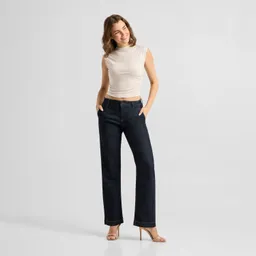 DAWN COSMA Flared Soft Denim - Chino - Raw Blue - Raw Blue / 32 / 28 – Produktbild 1 von 1