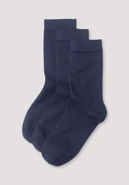 hessnatur hessnatur Damen-Socke im 3er-Pack aus Bio-Baumwolle – Produktbild 1 von 1