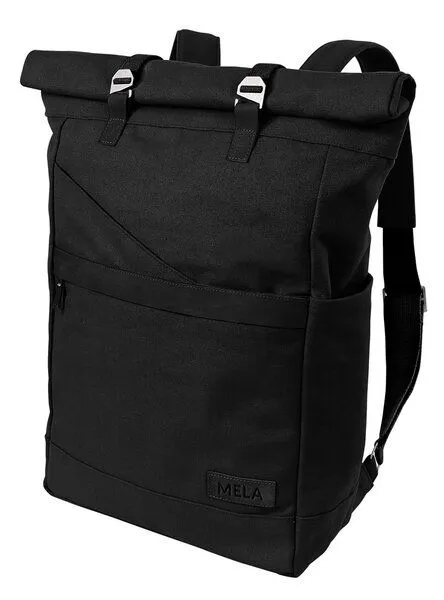MELA Rucksack ansvar I | von MELA | Fairtrade & GOTS zertifiziert, All black, – Produktbild 1 von 4