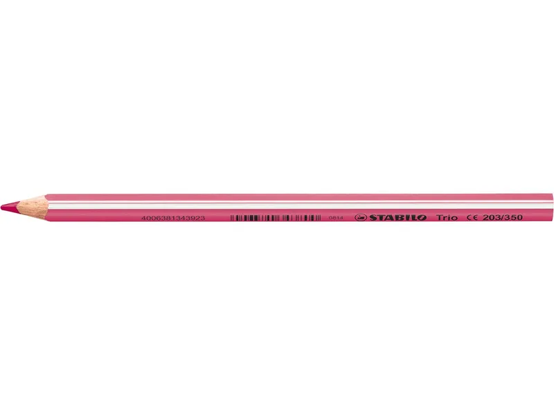 Stabilo Stabilo Buntstift 'Trio' dick, Rosa, – Produktbild 1 von 1