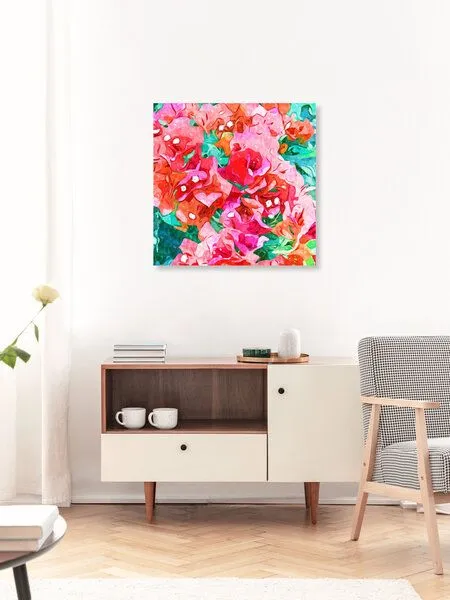 Photocircle Photocircle Poster / Leinwandbild - Wild Bougainvillea – Produktbild 2 von 4