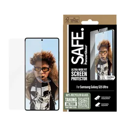 PanzerGlass Schutzfolie PanzerGlass Safe. Ultra-Wide Fit EasyAligner für Samsung Galaxy S25 Ultra S938, gehärtetes Glas, Vollverklebung. – Produktbild 1 von 1