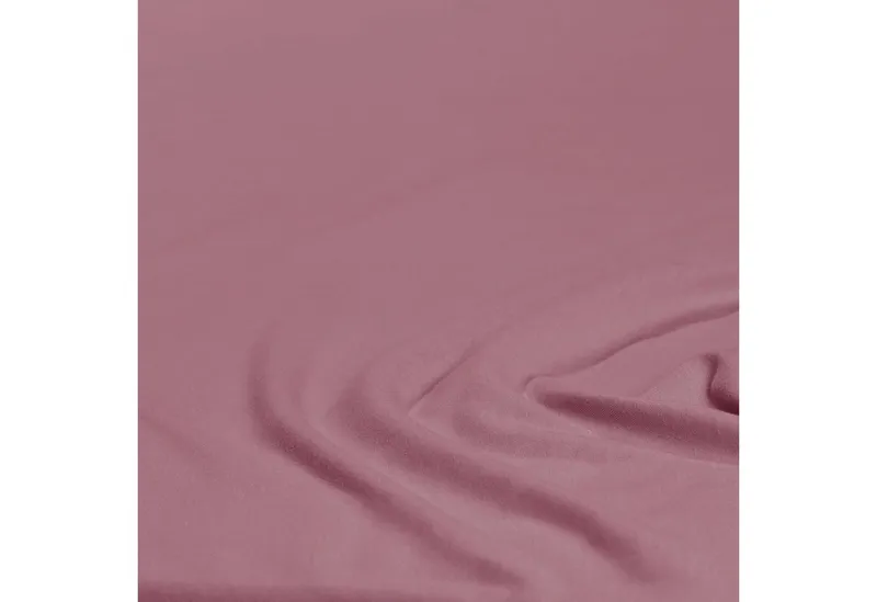 Primera Spannbettlaken Mako-Feinjersey Spannbetttuch, Mako-Jersey, Gummizug: rundum, (1 Stück), Geeignet für Standardmatratzen bis 22 cm, 100% Baumwolle, Rot, – Produktbild 5 von 5