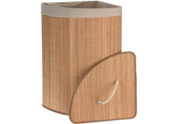 Bathroom Solutions Wäschekorb Wäschekorb im skandinavischen Stil, Bambus, 72 l – Produktbild 1 von 1