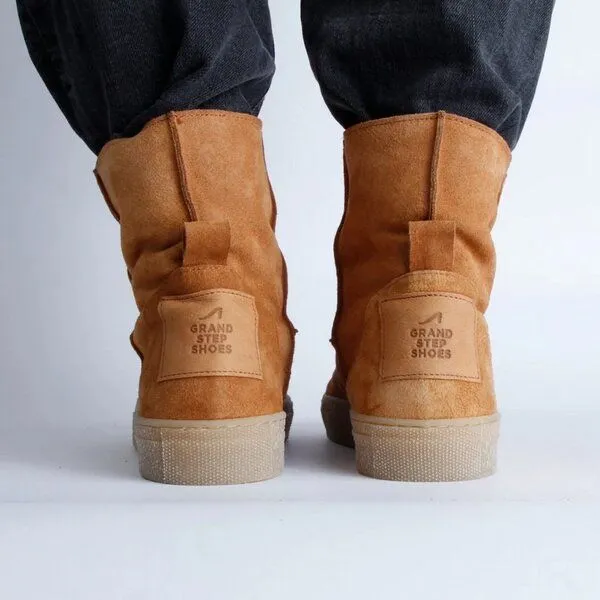 Grand Step Shoes Grand Step Shoes Nicki, gefütterte Boots, Braun, – Produktbild 3 von 8