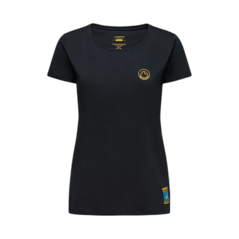 La Sportiva Damen T-Shirt La Sportiva Climbing on the Moon, Noir, – Produktbild 1 von 1