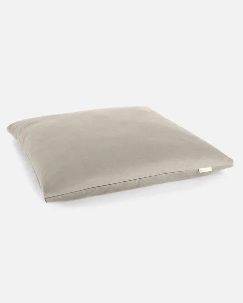 Lotuscrafts Lotuscrafts Meditationsmatte Zabuton Deluxe - Extra Dick - GOTS Zertifiziert, Light taupe, – Produktbild 1 von 4