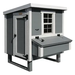 EZ Chicken Home EZ Chicken Home Hühnerstall Mitte EZ Chicken Home 1,68 m² Grau hergestellt in EU – Produktbild 1 von 1