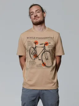 watapparel watapparel T-Shirt Unisex Fahrrad Grundlagen – Produktbild 1 von 1