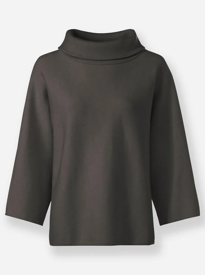 heine 3/4-Arm-Pullover graphit, Graphit, – Produktbild 1 von 2
