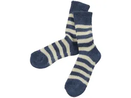 hirsch natur hirsch natur Kinder Socken Bio-Schurwolle geringelt – Produktbild 1 von 1