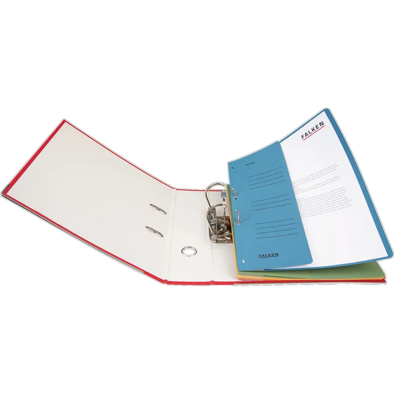 Falken Falken Ösenhefter mit halbem Deckel 250g/m² grau – Produktbild 1 von 3