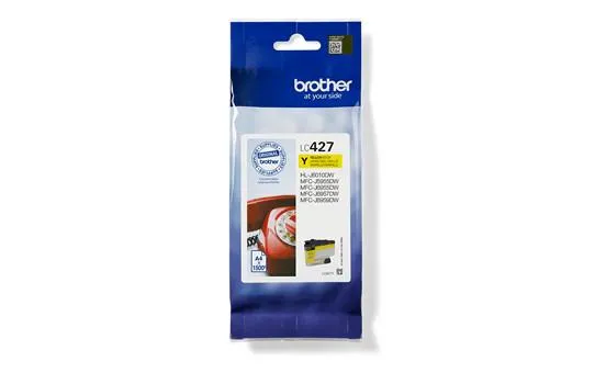 Brother Brother Tintenpatrone LC-427Y gelb – Produktbild 3 von 5