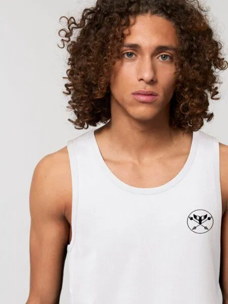 Zeachild Zeachild Basic Men Bio Tanktop, Weiss, – Produktbild 6 von 6