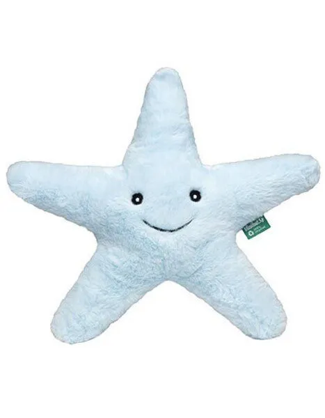 MBW MiniFeet® MBW MiniFeet® Kuscheltier Seestern Oktopus Wal Recycelt Stofffiguren 4 Farben, Blau (pastel), – Produktbild 2 von 3