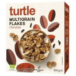 Turtle Mehrkornflocken mit Schokolade, glutenfrei – Produktbild 1 von 1