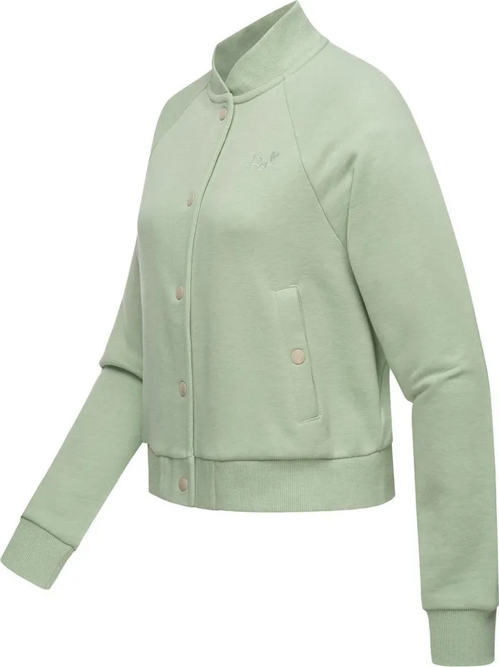 ragwear ragwear Bomberjacke Simonette stylische Damen Collegejacke für den Übergang, Grün, – Produktbild 2 von 3