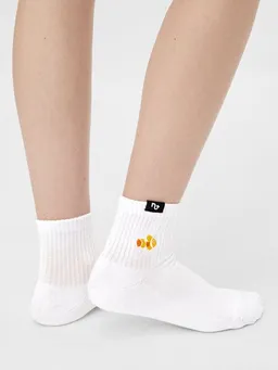 Natural Vibes Natural Vibes Fisch Socken Bio GOTS | Quarter Socken | Nemo Socken | Sneaker Socken | Herren Damen Socken – Produktbild 1 von 1
