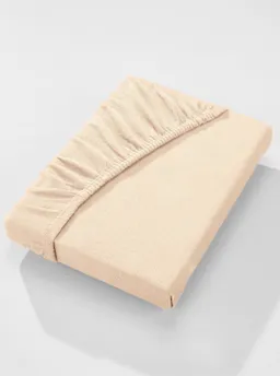 Biberna Betttuch sand – Produktbild 1 von 1