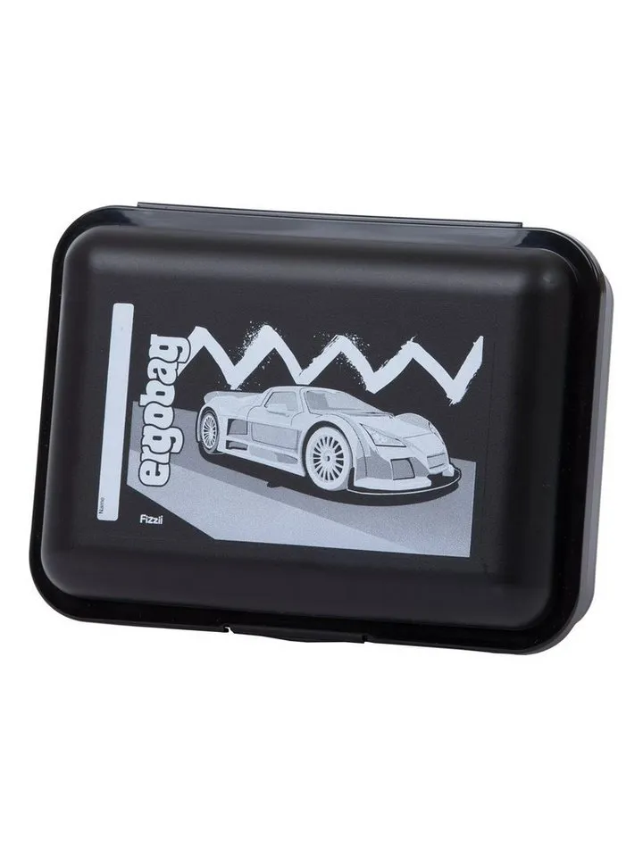 Ergobag Ergobag Lunchbox Brotdose, Kunststoff, (Brotdose, 1-tlg., 1x Brotdose), spülmaschinengeeignet bis 45 Grad, Handwäsche empfohlen, Schwarz, – Produktbild 1 von 8