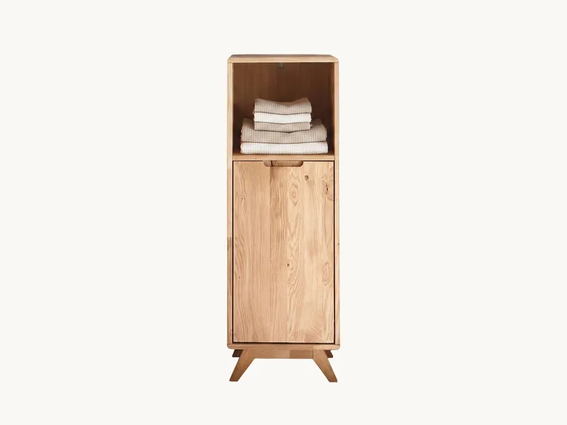 allnatura allnatura Badschrank "Miora" | mit 2 Schubladen | H115xB40xT35 cm – Produktbild 1 von 2