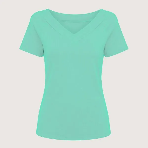 Frija Omina Frija Omina Bio T-Shirt Due, Mint (grün), – Produktbild 1 von 2