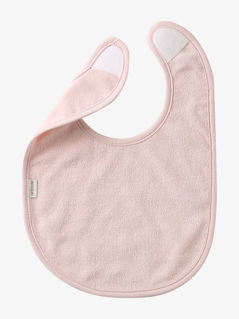 Vertbaudet Rundes Lätzchen mit Schrift Baby blush, Blush, – Produktbild 2 von 2