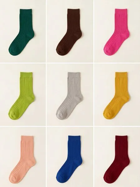 Jutelaune Jutelaune Canalé Socks - GRS und OEKO-TEX Zertifizierungen, Burgundy, – Produktbild 1 von 4