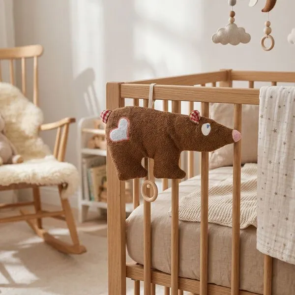 Efie Efie Spieluhr Braunbär, Herz Applikation,100 % Made in Germany – Produktbild 7 von 7