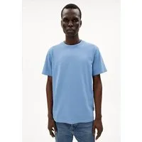 ARMEDANGELS ARMEDANGELS MAARKOS Herren Heavyweight T-Shirt aus recyceltem Baumwoll Mix, Vintage blue, – Produktbild 1 von 1