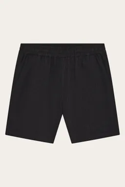 KnowledgeCotton Apparel KnowledgeCotton Apparel Damen vegan Shorts Posey Weit Leinen Mix Schwarz Jet – Produktbild 1 von 1