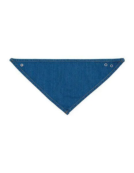 Babybugz Babybugz Jeans Baby Lätzchen Spucktuch mit Druckkopf-Verschluss am Nacken Vegan Denim – Produktbild 1 von 2