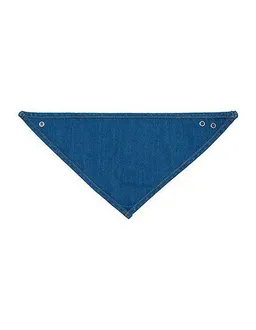 Babybugz Babybugz Jeans Baby Lätzchen Spucktuch mit Druckkopf-Verschluss am Nacken Vegan Denim – Produktbild 1 von 1