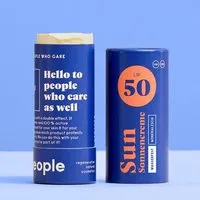 forpeople forpeople Feste Sonnencreme LSF 50 + Für Kinder geeignet - Plastikfrei & Korallenfreundlich - Naturkosmetik – Produktbild 1 von 1