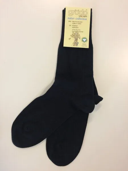 grödo grödo Comfort Socke, Venen Socke, schwarz oder dunkelgrau 52162 unisex, Schwarz, – Produktbild 1 von 4