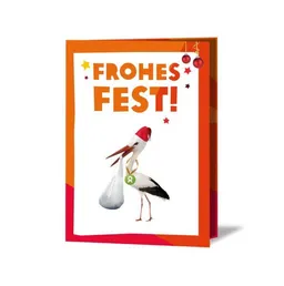 OxfamUnverpackt OxfamUnverpackt Spenden-Geschenk "Eine sichere Geburt" (Weihnachtskarte mit Magnet) – Produktbild 1 von 1