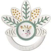 Sophie la Girafe Beißring und Greifling Blätter, Naturkautschuk Maße 10 x 10 x 0,5 cm – Produktbild 1 von 1