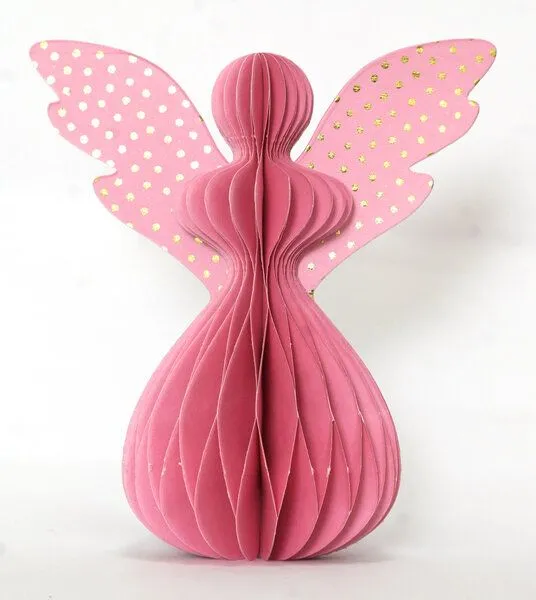 Just Be Just Be Papier Engel stehend, Rosa, – Produktbild 1 von 1