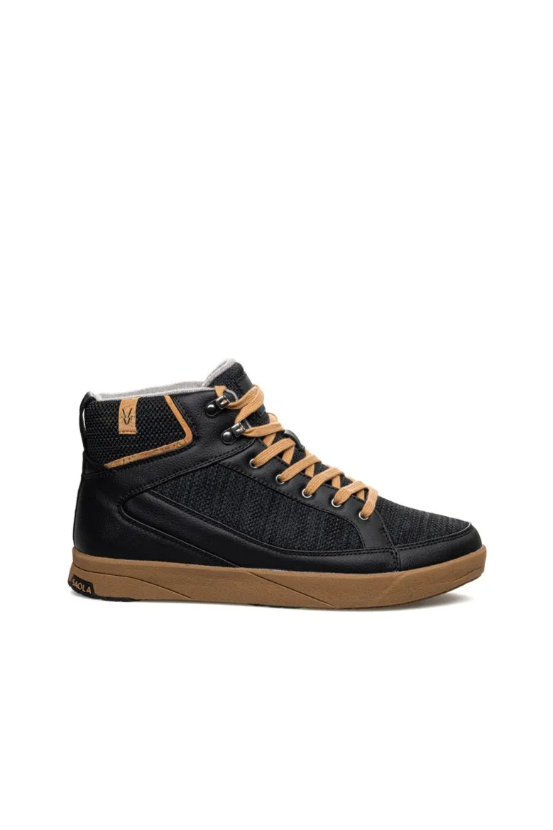 SAOLA SAOLA Herren vegan Sneaker Herren Machu Wasserdicht Schwarz, Schwarz, – Produktbild 1 von 2