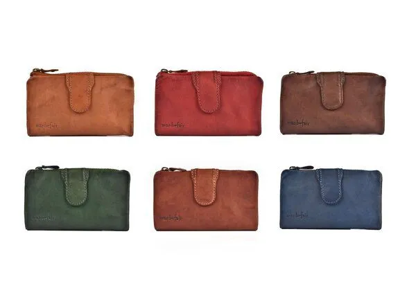 manbefair manbefair Damen Geldbörse Elisa, Grün, – Produktbild 4 von 4