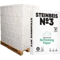 Steinbeis 300 x 500 Blatt Steinbeis Recycling-Kopierpapier "No.3, PureWhite" DIN A4 – Produktbild 1 von 1