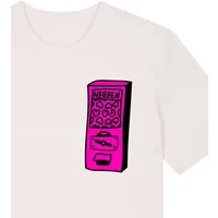päfjes päfjes Der Herzen Automat - Kaugummiautomat - Fair Wear Unisex Bio T-Shirt – Produktbild 1 von 1