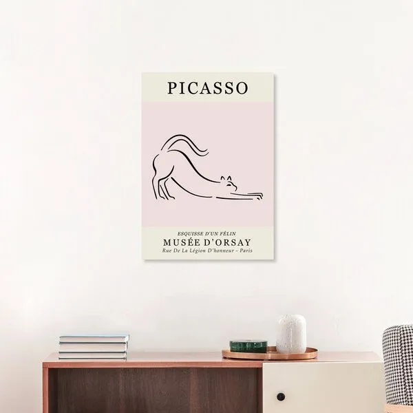 Photocircle Photocircle Poster / Leinwandbild - Picasso - Esquisse D'Un Felin – Produktbild 8 von 8