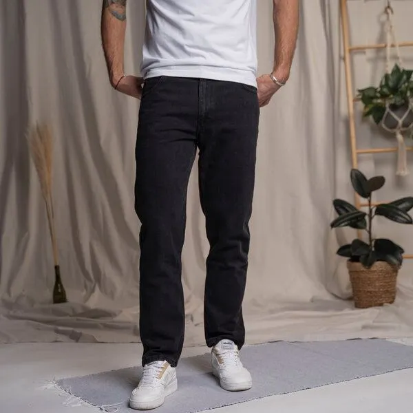 Vresh Clothing Vresh Clothing Valco - Regular Jeans aus Biobaumwoll-Mix, Blue, – Produktbild 3 von 4