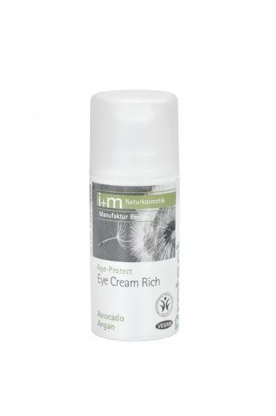 I + M Naturkosmetik I + M Naturkosmetik Age Protect Augencreme Avocado Argan – Produktbild 1 von 2