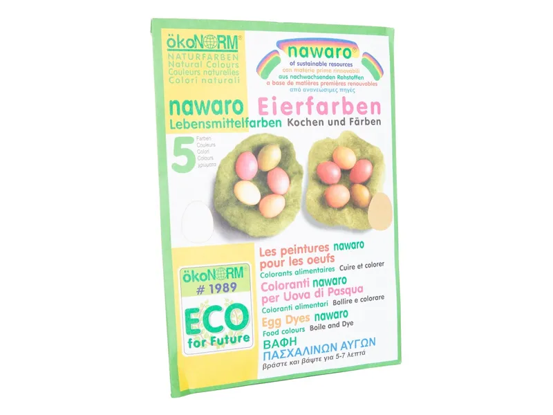 Ökonorm ökoNORM nawaro Eierfarben zum Selberfärben, 5 Farben – Produktbild 1 von 3