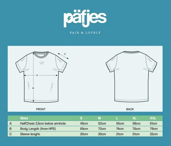 päfjes päfjes - Hi Hai Haidrun - Baumwoll Männer T-Shirt, Schwarz, – Produktbild 4 von 4
