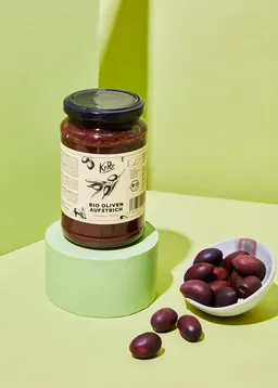 KoRo Schwarze Bio Oliven Aufstrich 350 g – Produktbild 1 von 1
